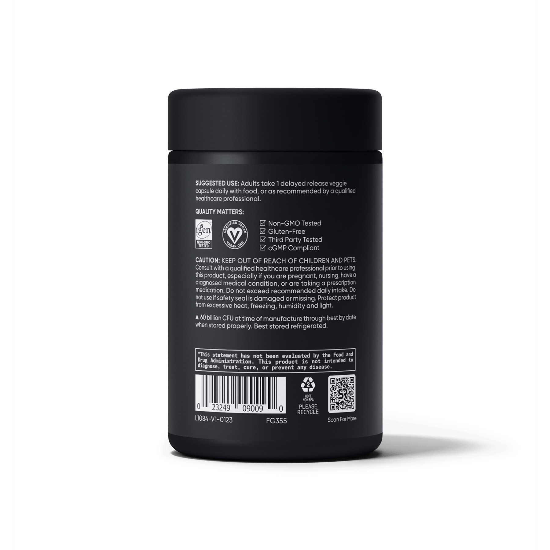 Probiotic 60 Billion (30 veggie capsules) - Image 2