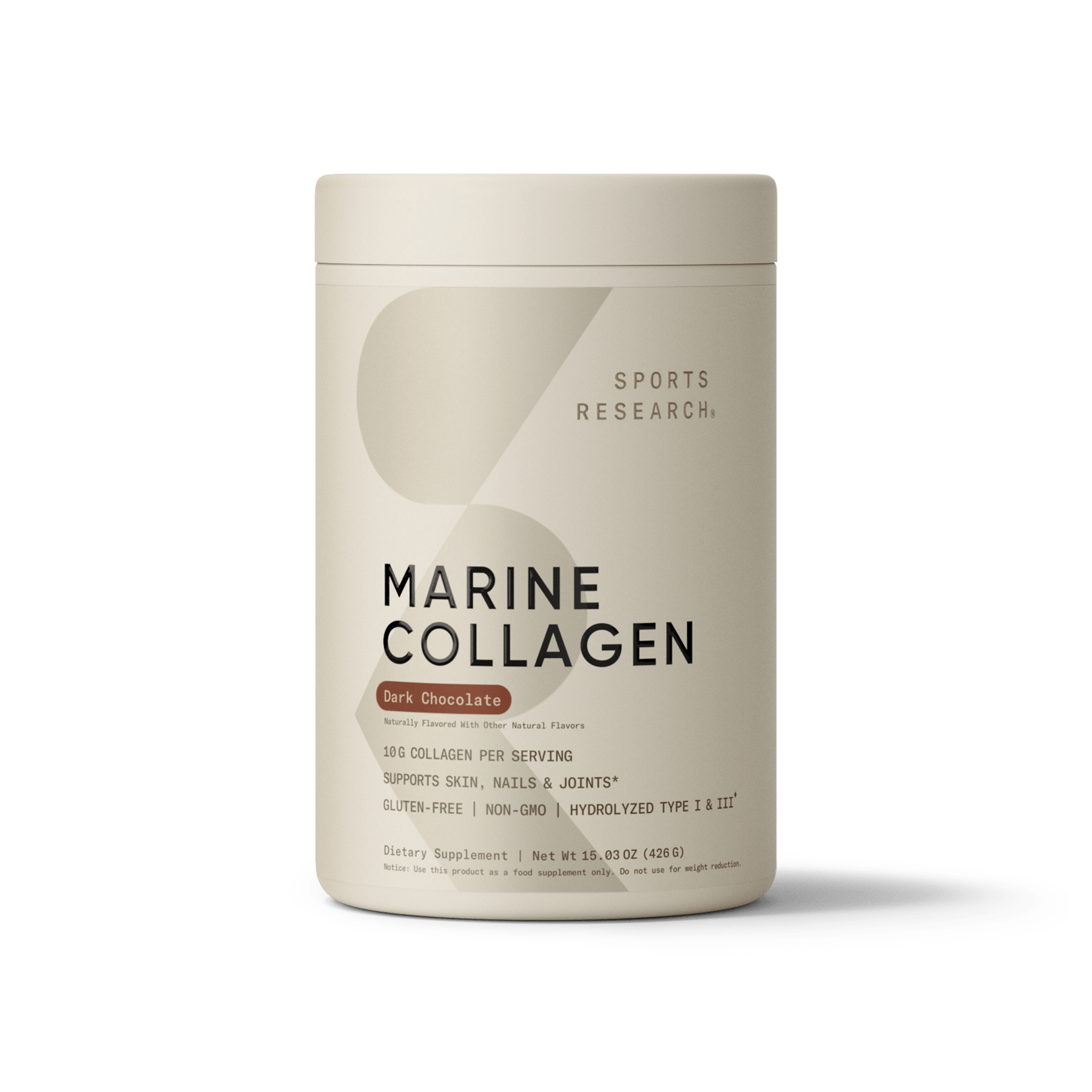 Marine Collagen Peptides Dark Chocolate (30 servings) - 15.3oz