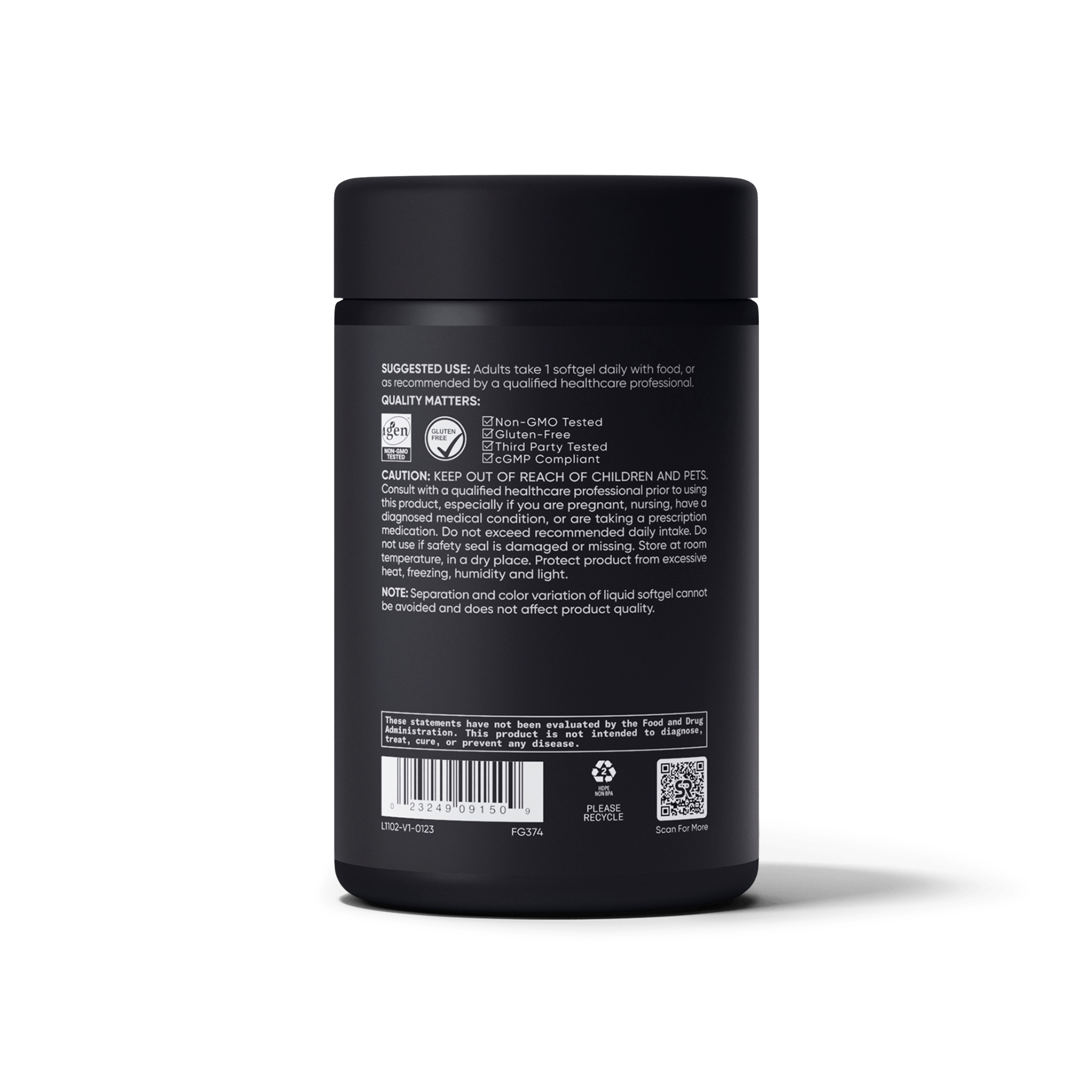 Quercetin 500mg (120 softgels) - Image 2