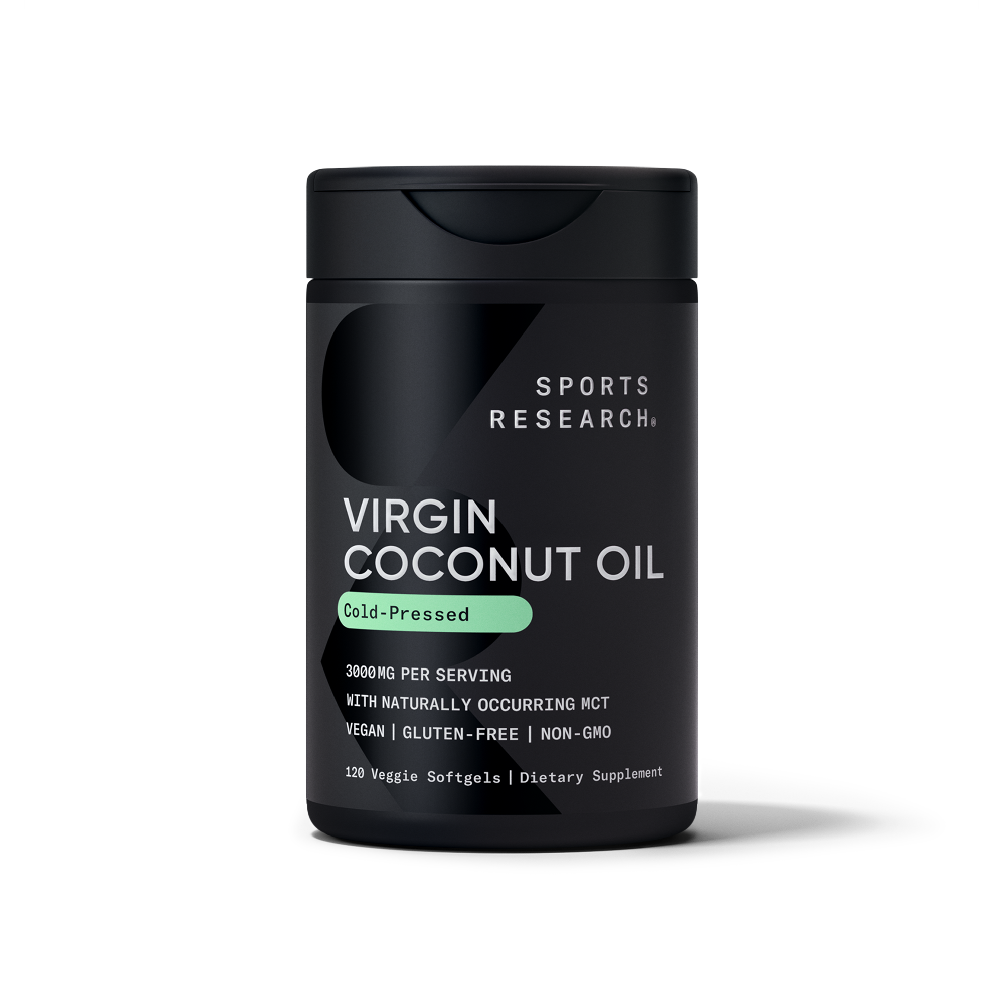 Coconut Oil Virgin Organic 1000mg (120 veggie softgels)
