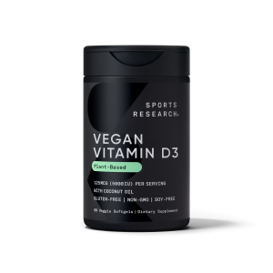Vegan Vitamin D3 5000iu (60 veggie softgels)