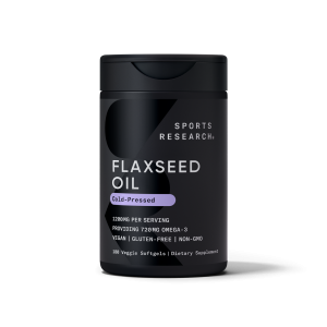 Flaxseed Oil 1200mg (180 veggie softgels)