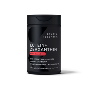 Lutein + Zeaxanthin 20mg (120 veggie softgels)